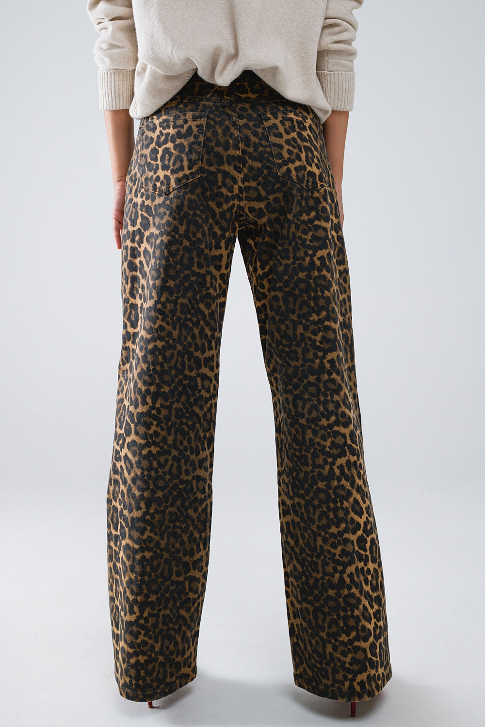 Calça Leopardo e Degradé